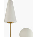 Modern European furniture - White 2-Light Accent Table Lamp - www.oroatrade.com
