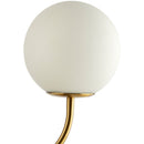 Modern European furniture - White 2-Light Accent Table Lamp - www.oroatrade.com