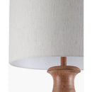 Modern European furniture - Beige Linen Accent Floor Lamp - www.oroatrade.com