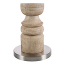 Modern European furniture - White Linen Accent Floor Lamp - www.oroatrade.com