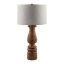 Modern European furniture - Beige Linen Accent Table Lamp - www.oroatrade.com
