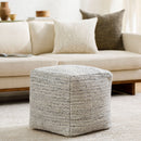 Hospitality furniture - Woven Cube Outdoor Pouf - www.oroatrade.com