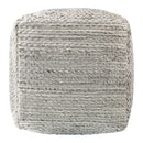 Hospitality furniture - Woven Cube Outdoor Pouf - www.oroatrade.com