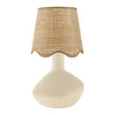 Hospitality furniture - Wavy Rattan Accent Table Lamp - www.oroatrade.com