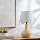Hospitality furniture - Wavy Rattan Accent Table Lamp - www.oroatrade.com