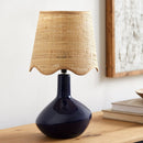 Hospitality furniture - Wavy Rattan Accent Table Lamp - www.oroatrade.com