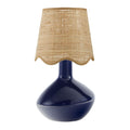 Hospitality furniture - Wavy Rattan Accent Table Lamp - www.oroatrade.com