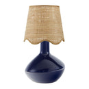 Hospitality furniture - Wavy Rattan Accent Table Lamp - www.oroatrade.com