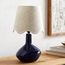Hospitality furniture - Wavy Rattan Accent Table Lamp - www.oroatrade.com