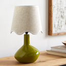 Hospitality furniture - Wavy Rattan Accent Table Lamp - www.oroatrade.com
