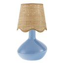 Hospitality furniture - Wavy Rattan Accent Table Lamp - www.oroatrade.com