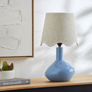 Hospitality furniture - Wavy Rattan Accent Table Lamp - www.oroatrade.com