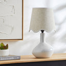Hospitality furniture - Wavy Rattan Accent Table Lamp - www.oroatrade.com