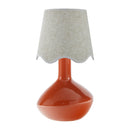 Hospitality furniture - Wavy Rattan Accent Table Lamp - www.oroatrade.com