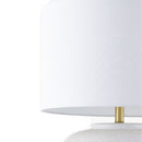 Contract furniture - Ceramic Linen Table Lamp - www.oroatrade.com