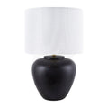 Contract furniture - Ceramic Linen Table Lamp - www.oroatrade.com