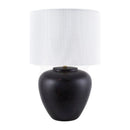 Contract furniture - Ceramic Linen Table Lamp - www.oroatrade.com