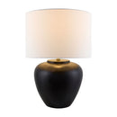 Contract furniture - Ceramic Linen Table Lamp - www.oroatrade.com