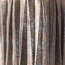 Modern European furniture - Ridged Ceramic Garden Stool - www.oroatrade.com