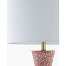 Modern European furniture - Terrazzo Red Accent Table Lamp - www.oroatrade.com