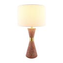 Terrazzo Red Accent Table Lamp | Kuda Home Arroyo
