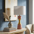 Hospitality furniture - Terrazzo Finish Hourglass Table - www.oroatrade.comLamp