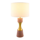 Hospitality furniture - Terrazzo Finish Hourglass Table - www.oroatrade.comLamp