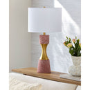 Hospitality furniture - Terrazzo Finish Hourglass Table - www.oroatrade.comLamp