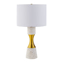 Hospitality furniture - Terrazzo Finish Hourglass Table - www.oroatrade.comLamp