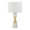 Hospitality furniture - Terrazzo Finish Hourglass Table - www.oroatrade.comLamp