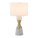 Hospitality furniture - Terrazzo Finish Hourglass Table - www.oroatrade.comLamp