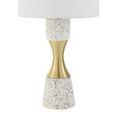 Hospitality furniture - Terrazzo Finish Hourglass Table - www.oroatrade.comLamp