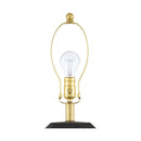 Hospitality furniture - Black Ceramic Accent Table Lamp - www.oroatrade.com