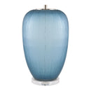 Modern European furniture - Blue Glass Accent Table Lamp - www.oroatrade.com