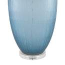 Modern European furniture - Blue Glass Accent Table Lamp - www.oroatrade.com