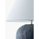 Contract furniture - Sandblasted Gray Ceramic Table Lamp - www.oroatrade.com