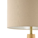 Contract furniture - Flared Wooden Accent Floor Lamp - www.oroatrade.com