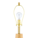 Contract furniture - Flared Wooden Accent Floor Lamp - www.oroatrade.com