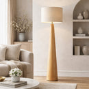 Contract furniture - Flared Wooden Accent Floor Lamp - www.oroatrade.com