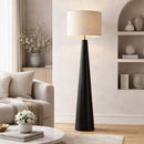 Contract furniture - Flared Wooden Accent Floor Lamp - www.oroatrade.com