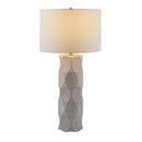 Hospitality furniture - White Linen Shade Floor Lamp - www.oroatrade.com