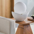 Hospitality furniture - Cement Bowl Accent Table Lamp - www.oroatrade.com