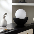 Hospitality furniture -  Cement Bowl Accent Table Lamp - www.oroatrade.com