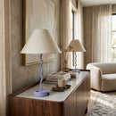 Hospitality furniture - Wavy Iron Table Lamp Set (2) - www.oroatrade.com