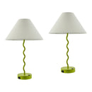 Hospitality furniture - Wavy Iron Table Lamp Set (2) - www.oroatrade.com
