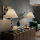 Hospitality furniture - Wavy Iron Table Lamp Set (2) - www.oroatrade.com