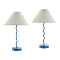 Hospitality furniture - Wavy Iron Table Lamp Set (2) - www.oroatrade.com
