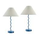 Hospitality furniture - Wavy Iron Table Lamp Set (2) - www.oroatrade.com