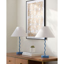 Hospitality furniture - Wavy Iron Table Lamp Set (2) - www.oroatrade.com
