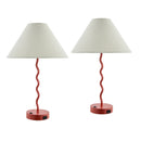 Hospitality furniture - Wavy Iron Table Lamp Set (2) - www.oroatrade.com